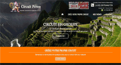 Desktop Screenshot of circuitperou.com